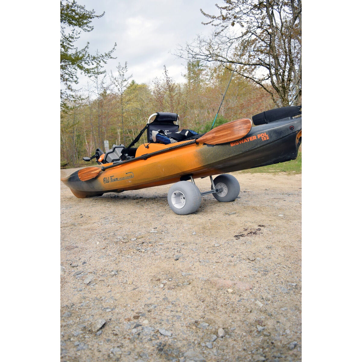 Malone XpressTRX-S Scupper Kayak Cart (with balloon beach tires)