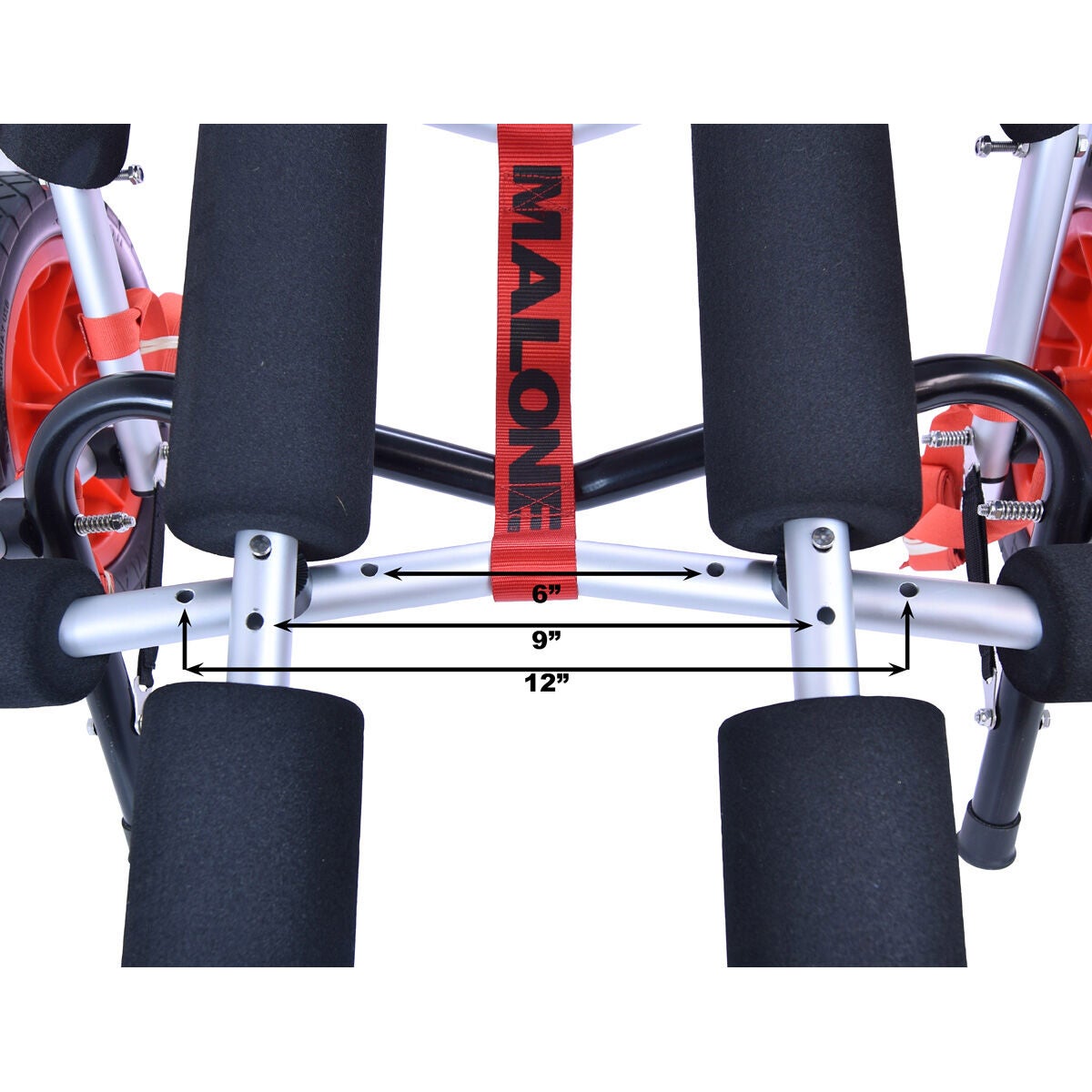 Malone WideTrak ATB Large Kayak/Canoe Cart (with no-flat tires   bunks)