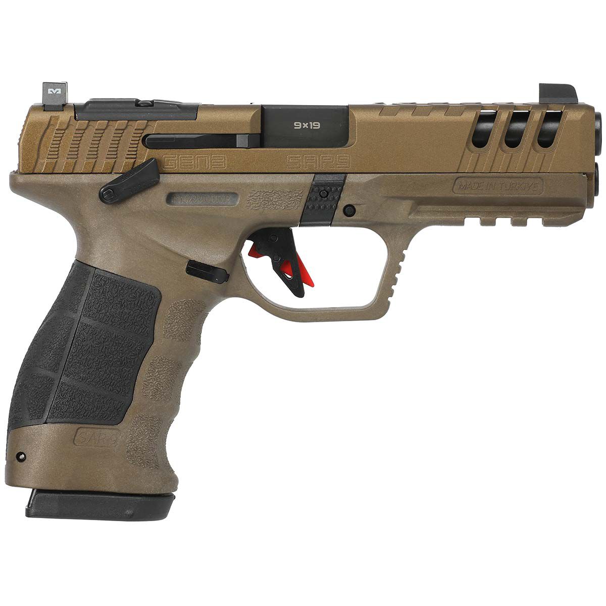 Sar Usa SAR9 4.4" 9MM G3 17/17 Pistol