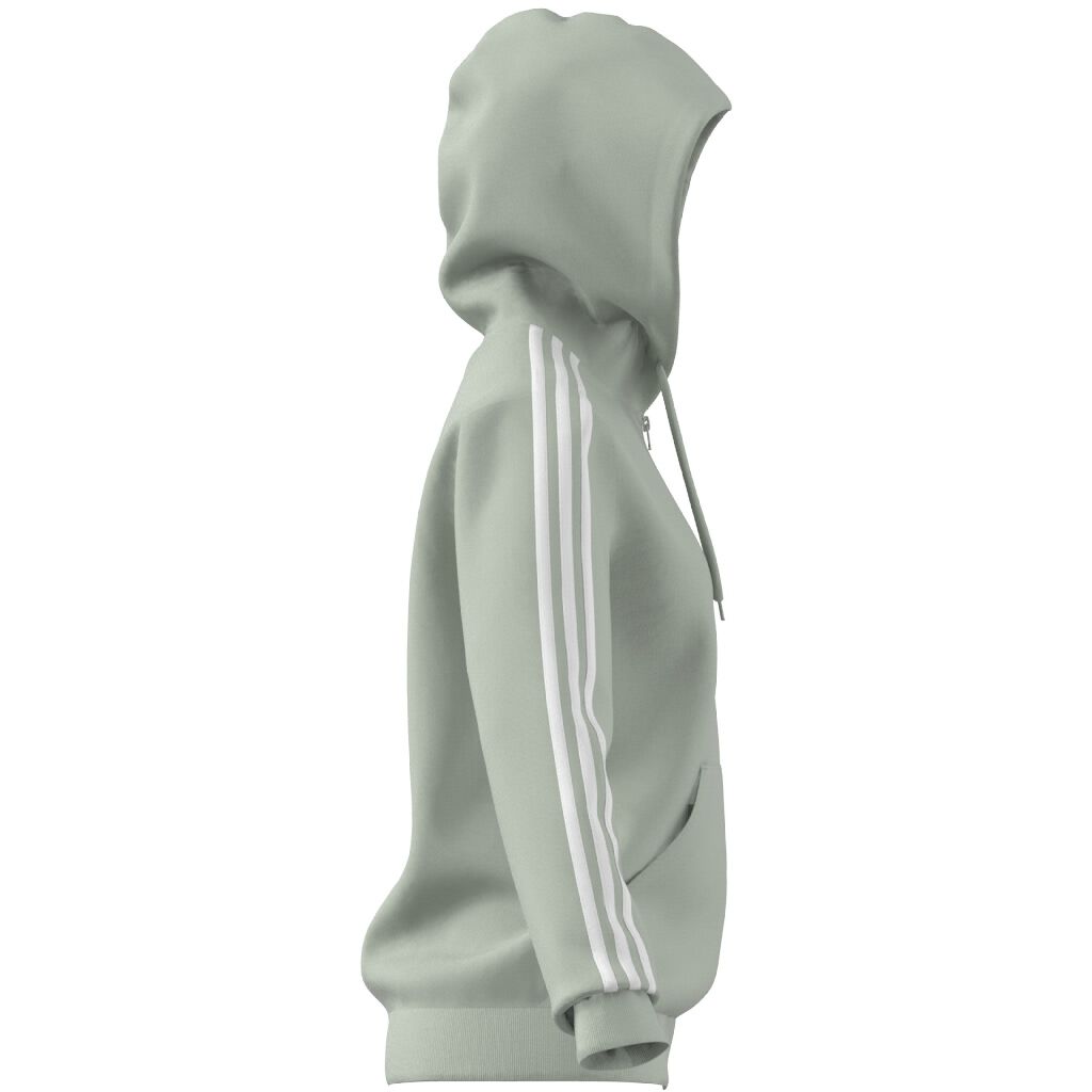 adidas Women's 3 Stripe Full Zip Hood