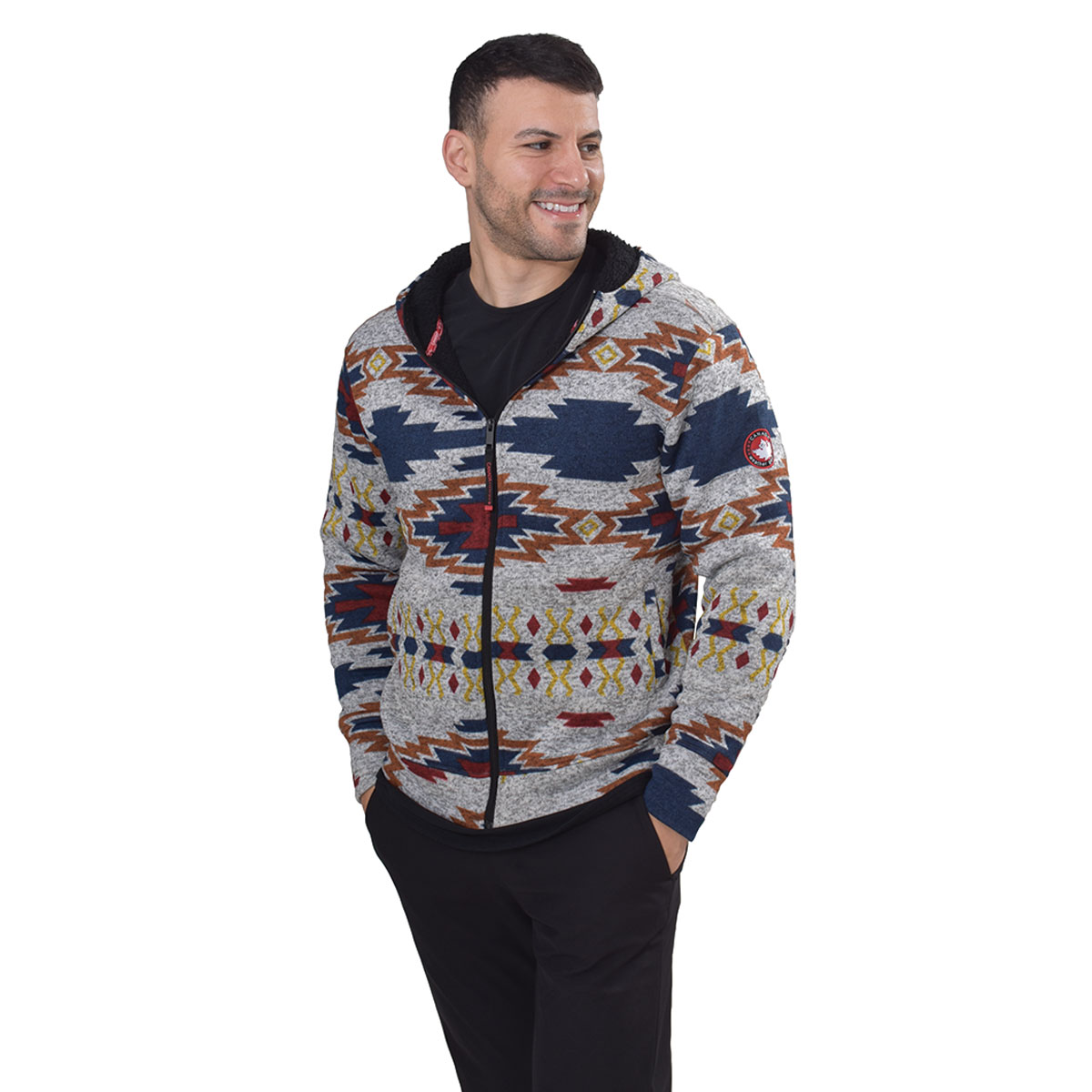 Canada Weather Gear Men's Sherpa Lined Fleece