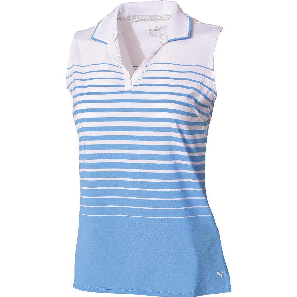 Puma Women's MATTR Sleevelss Stripe Polo