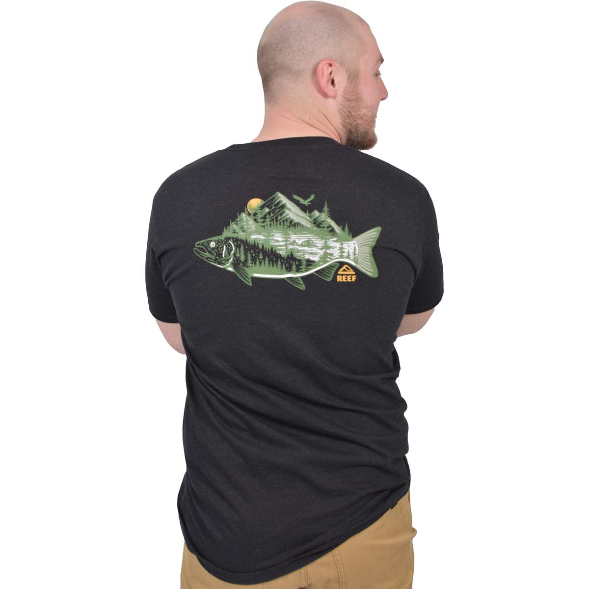 Reef Men's Fish Scenery Short Sleeve Tee