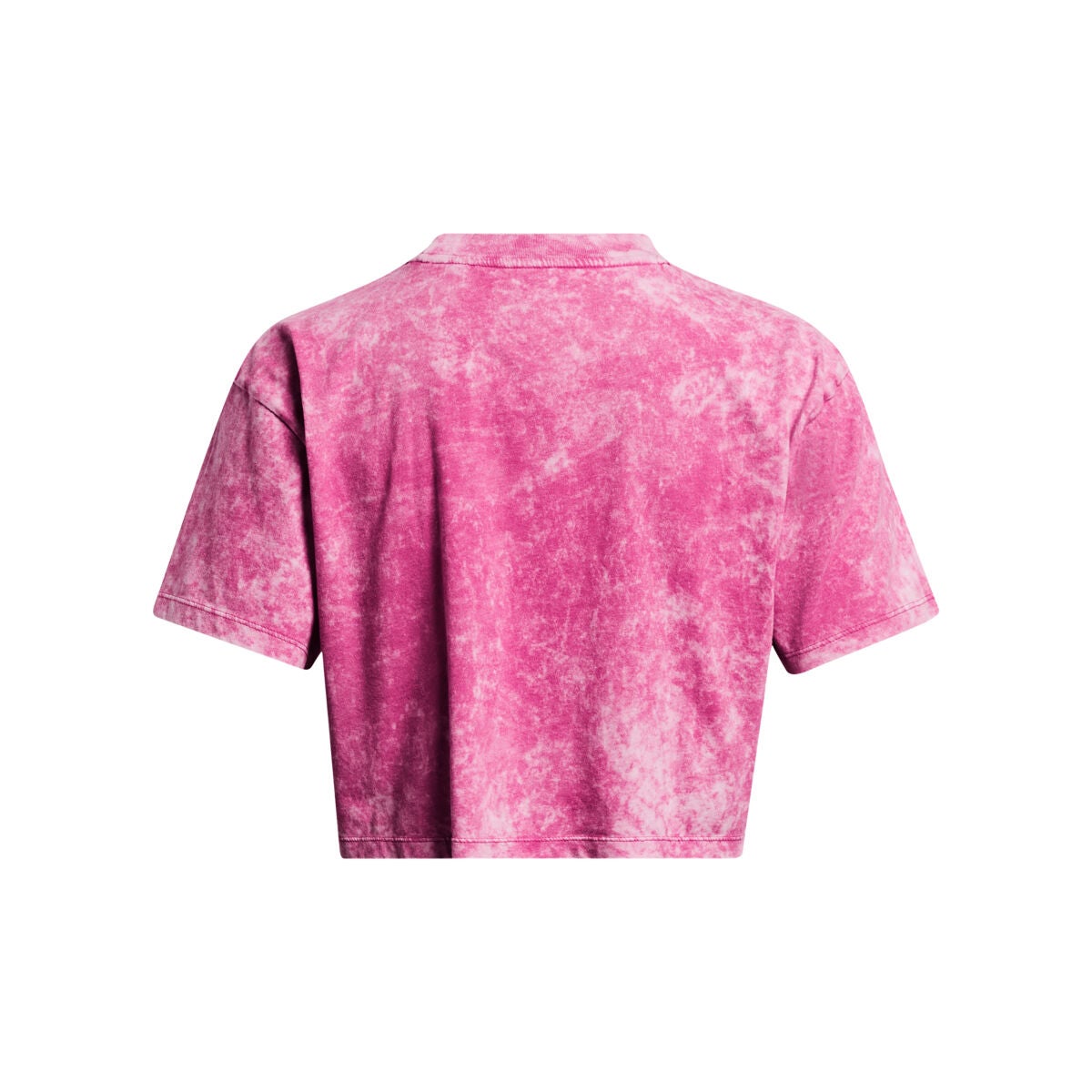 Under Armour Women's Wash Logo Repeat Crop Short Sleeve