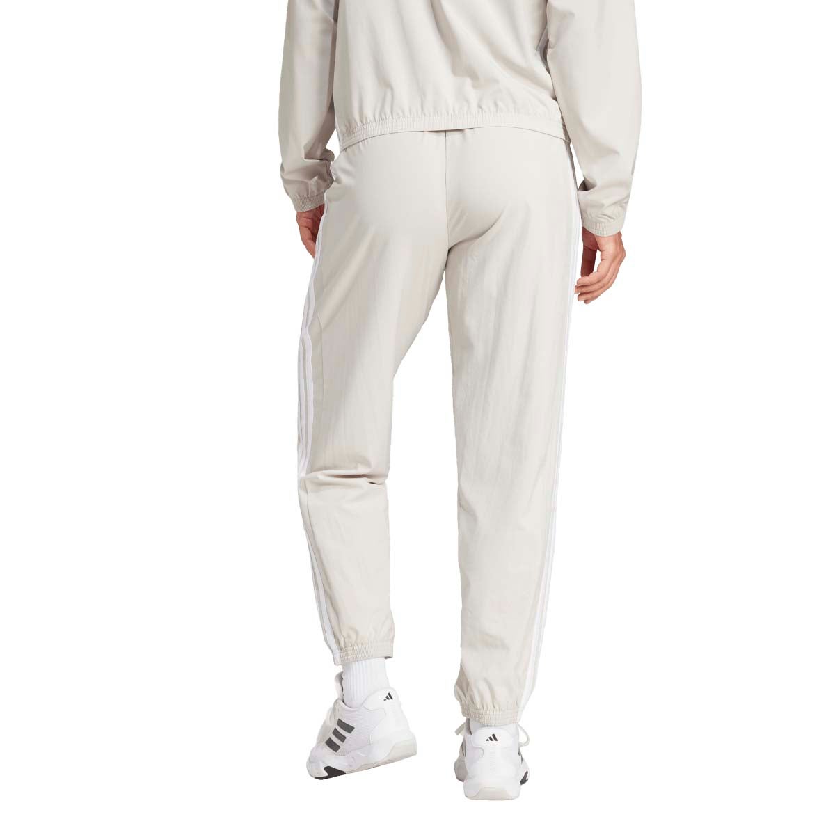 adidas Women's Train Essentials 3-Stripes Woven Joggers