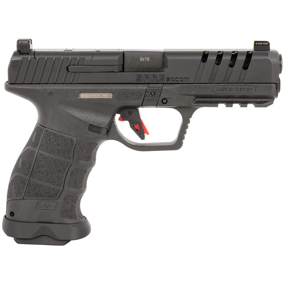 Sar Usa SAR9 SOCOM 9MM 17/21 Pistol