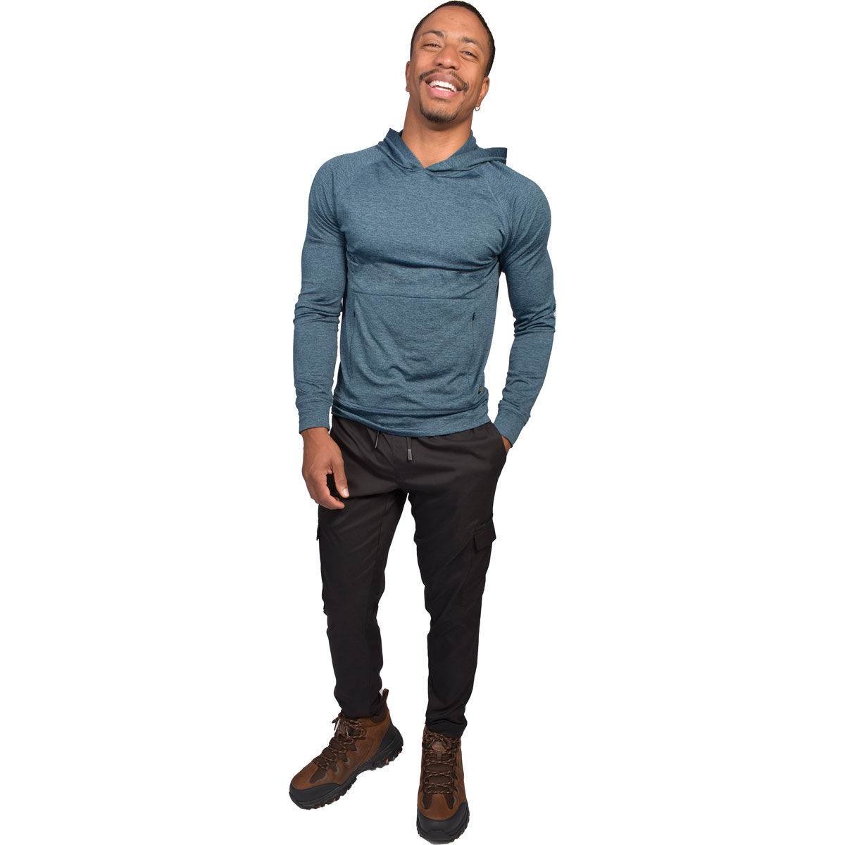 Leg3nd Outdoor Men's Brushed Pullover Hoodie