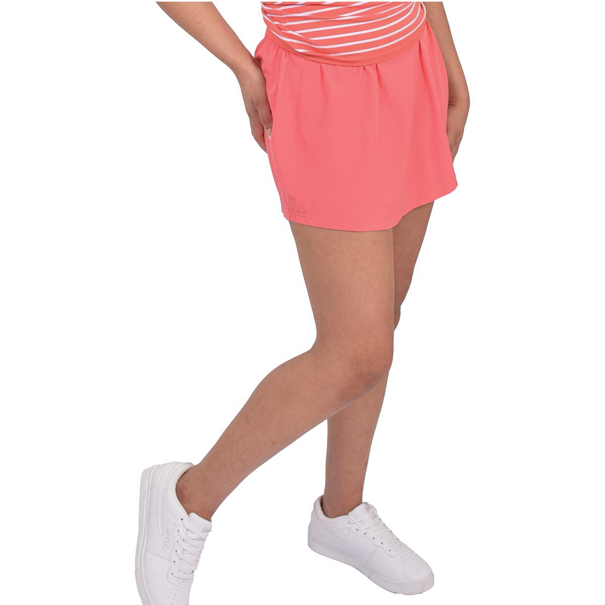 90 Degree Women's Woven Hem Skort