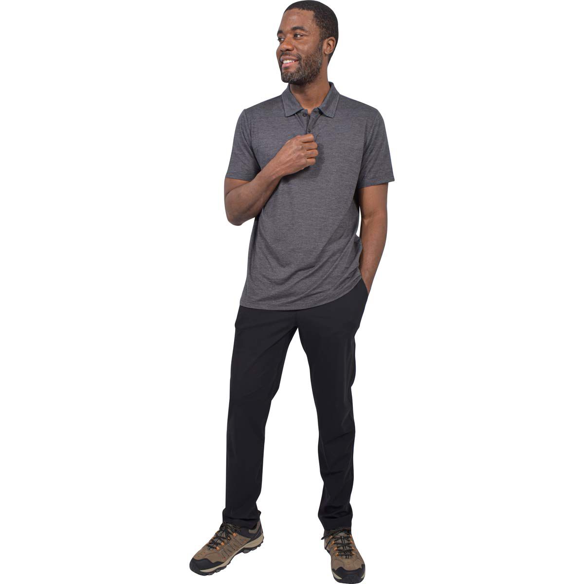 Bison Ridge Men's Heather Polo