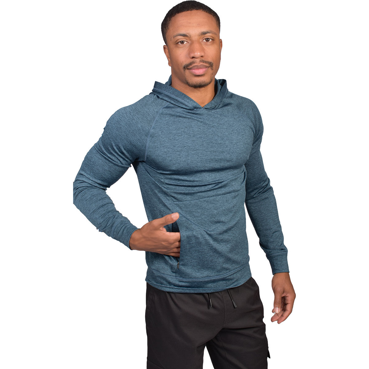 Leg3nd Outdoor Men's Brushed Pullover Hoodie