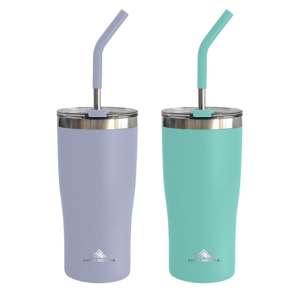 High Sierra 2 Pack 20oz Tumbler with Straw