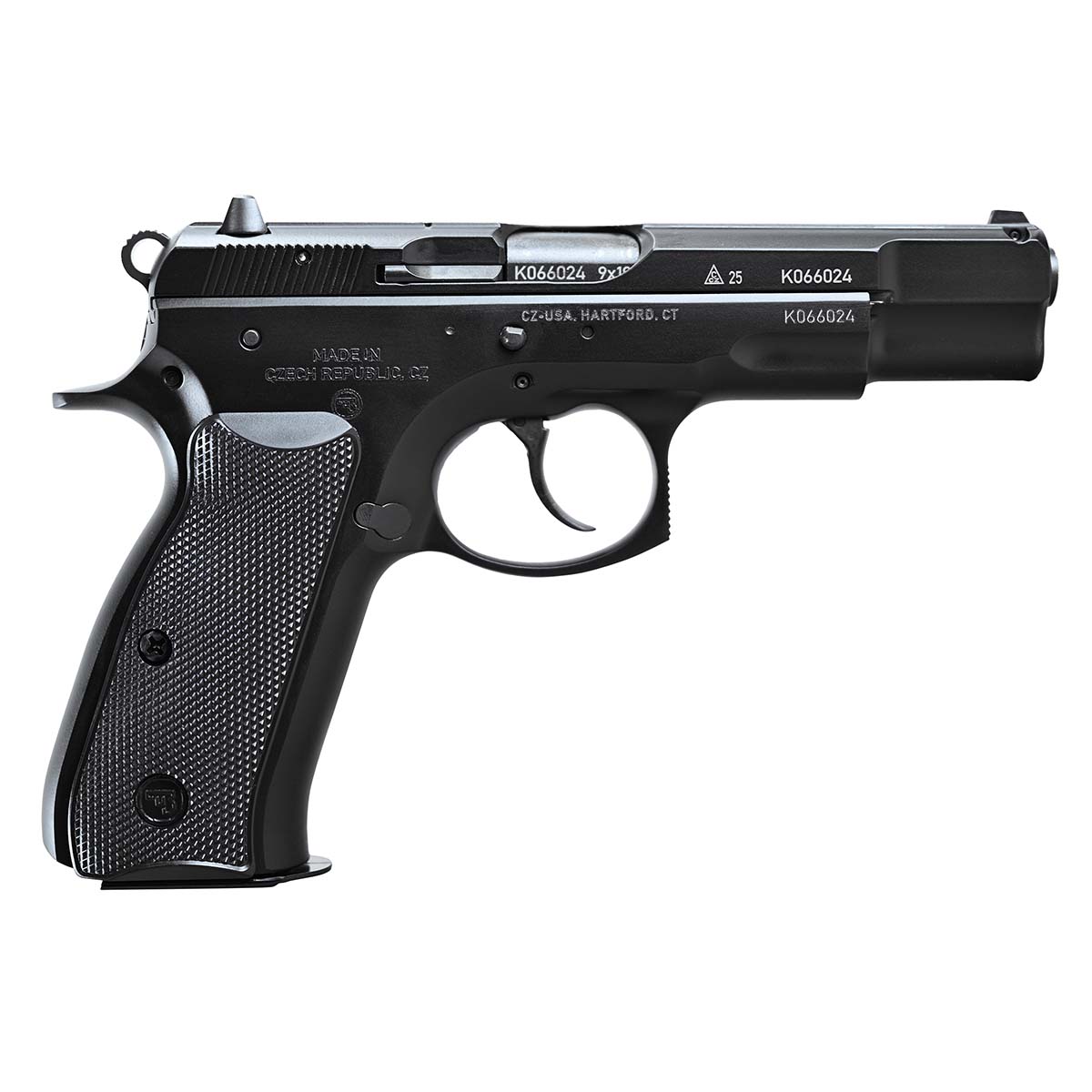 Cz 75B 50th Anniversary Elite 9mm Luger 16+1 4.60  Pistol