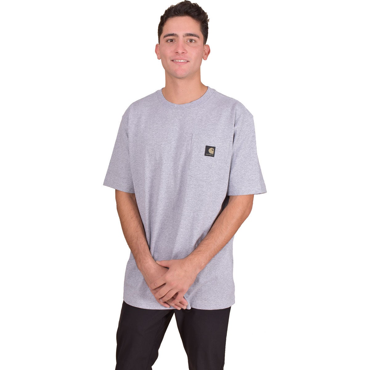 Carhartt Men's Loose Fit Heavyweight Short-Sleeve Camo C Graphic T-Shirt