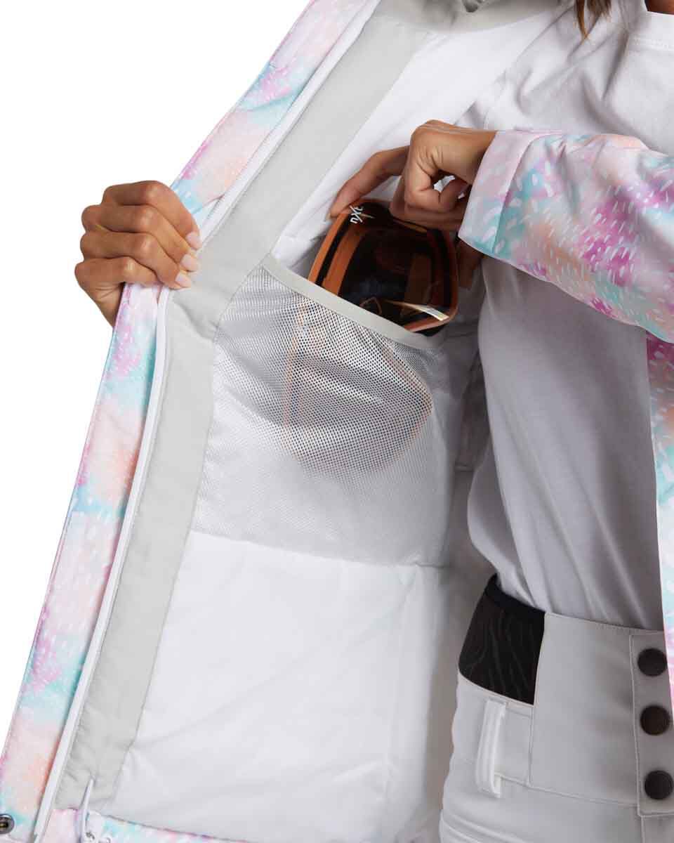 Roxy Women's Galaxy Watercolor Dot Jacket