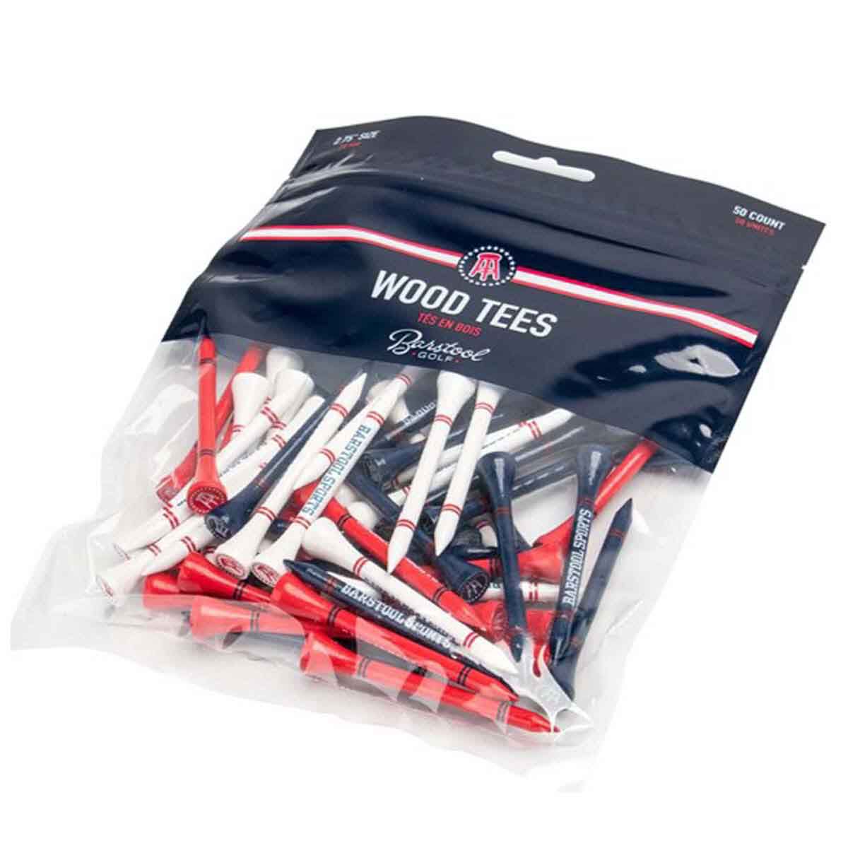 Barstool Sports SAFTB 3.25" 50 Pack Wooden Tees