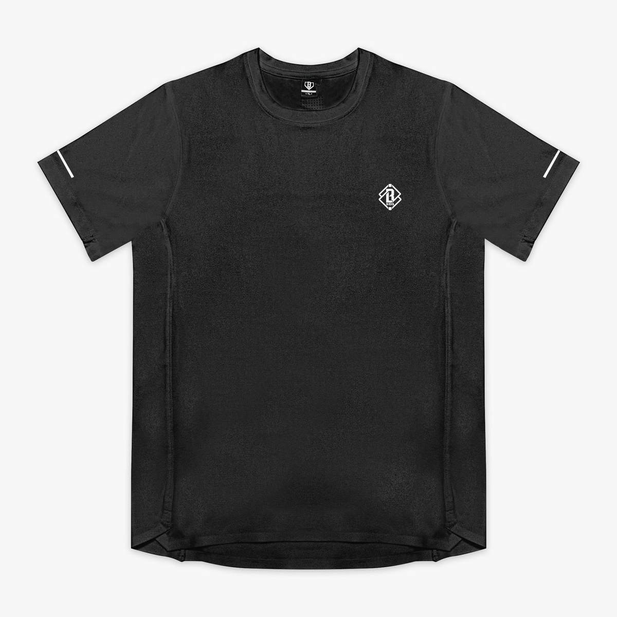 Baseball Lifestyle Youth Diamond Tech Vented Black Tee