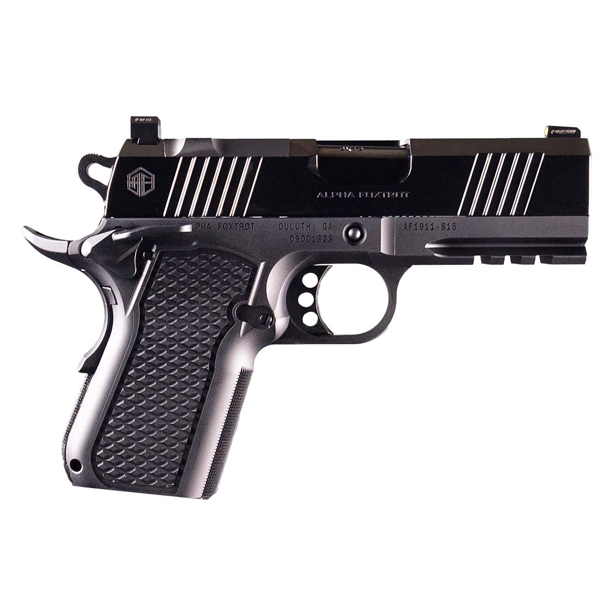 Alpha Foxtrot AF1911-S15 3.5 AMBI Pistol