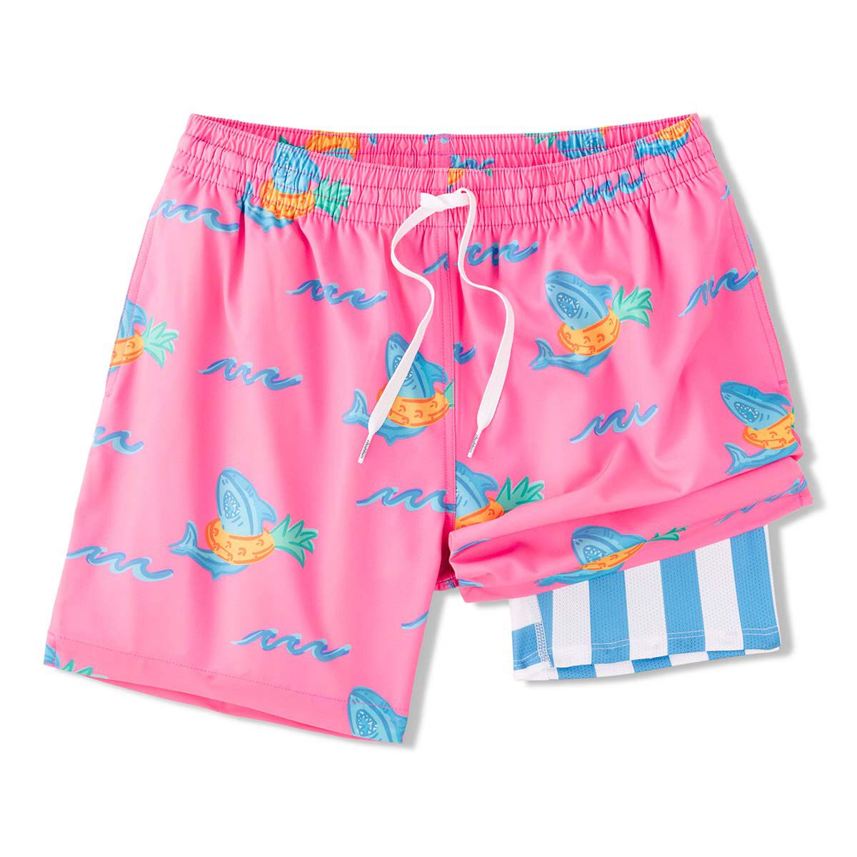 Chubbies Men's Pineapple Floaters 5.5" Classic Lined Swim Trunk