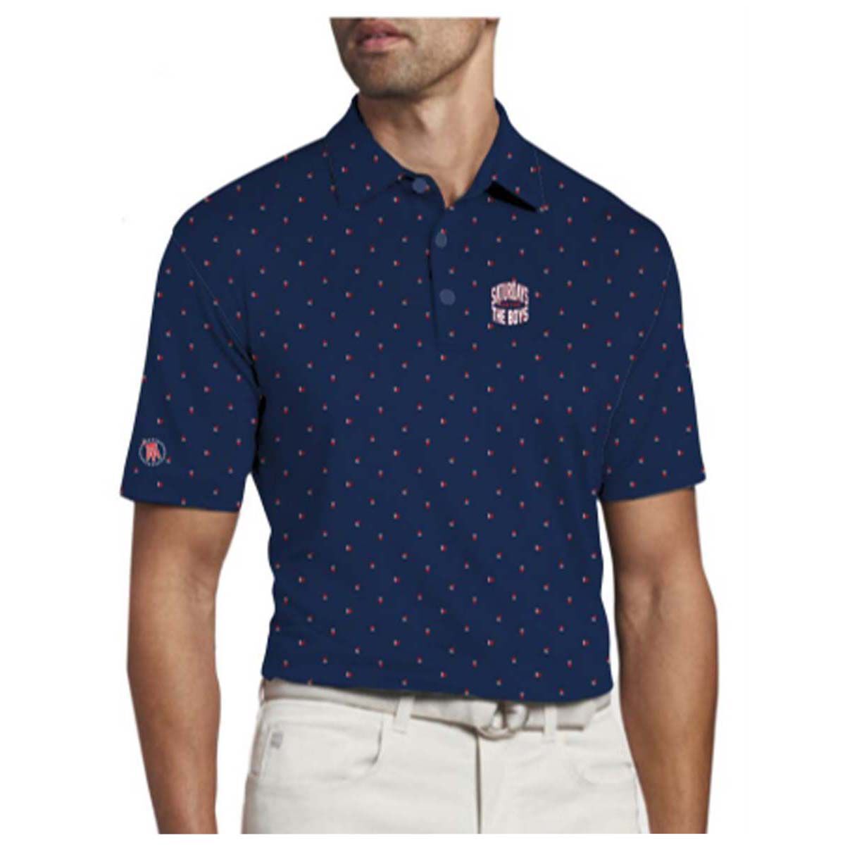 Barstool Sports Men's Cub Print Polo