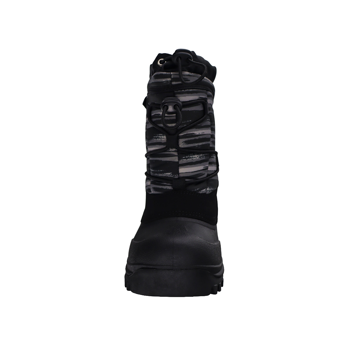Tamarack Boys' Blizzard Black and Grey Winter Boots