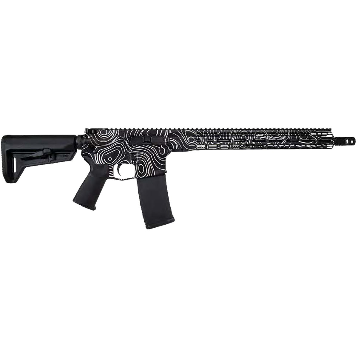 Shark Coast Tac 556 16"TOPOGRAPHY AR Tactical Centerfire Rifle