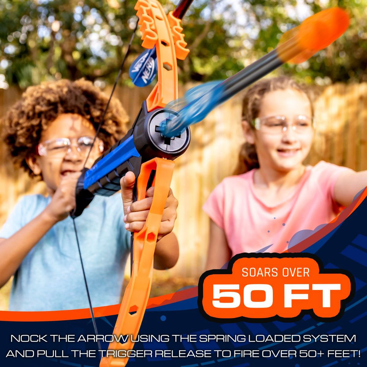 Nerf Rip Rocket Bow & Arrow Launcher
