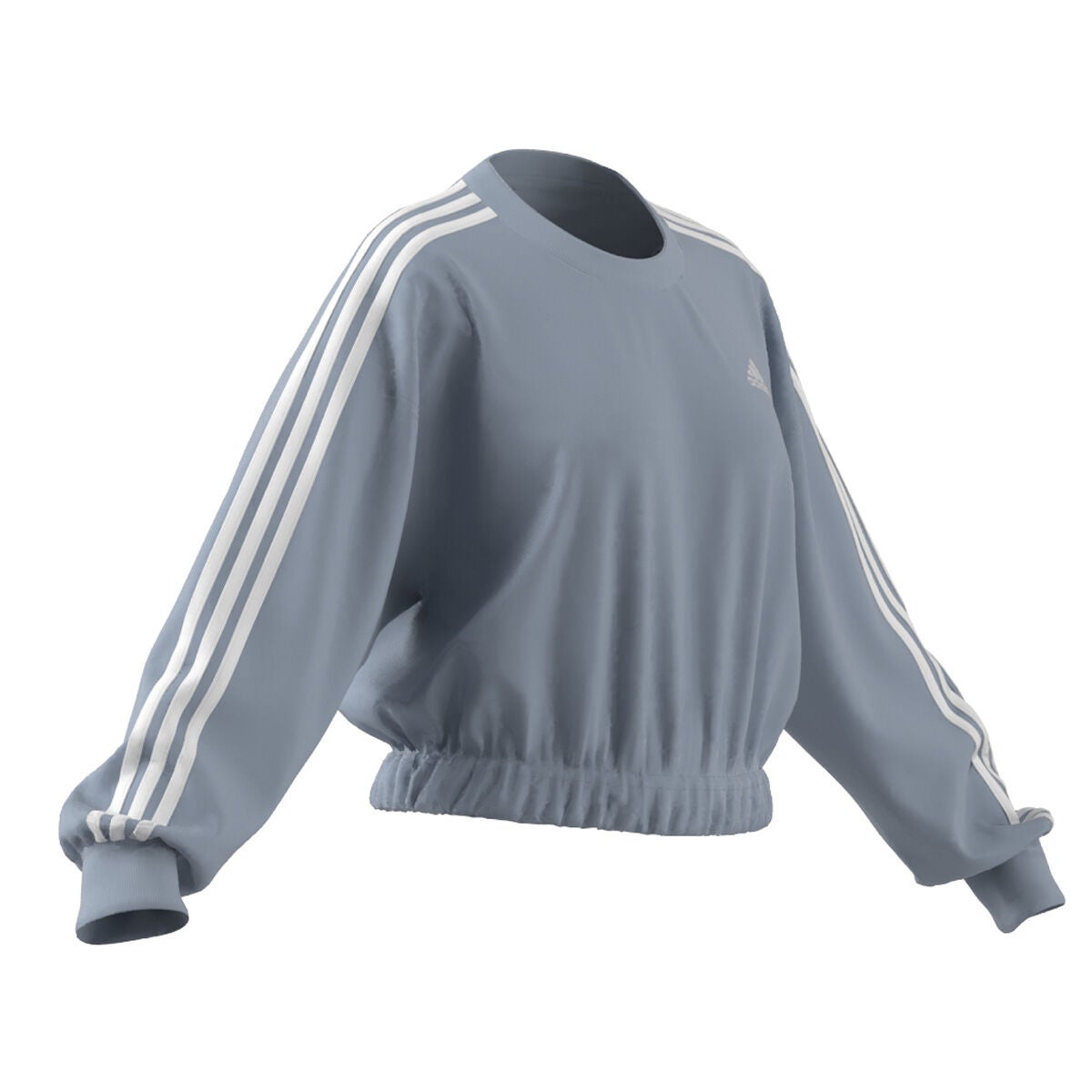 adidas Women's Essentials 3-Stripes Crop Sweatshirt