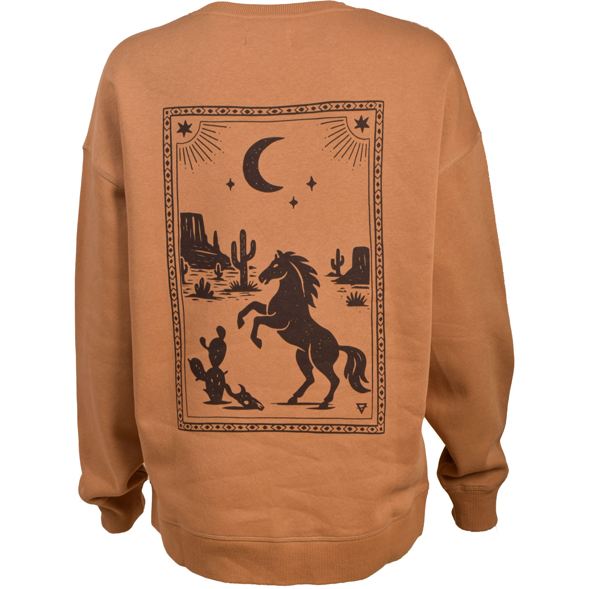 Liv Outdoor Women's Oversized Horse Graphic Fleece Crew Sweatshirt
