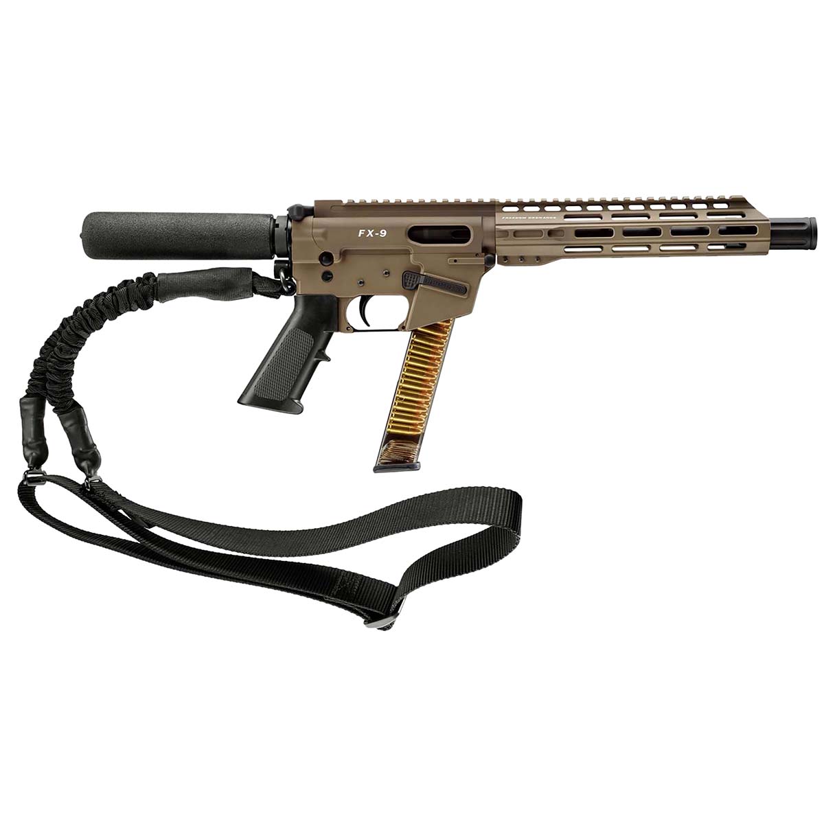 Freedom Ordnanc 9MM 10TUBE 31R FDE Handgun