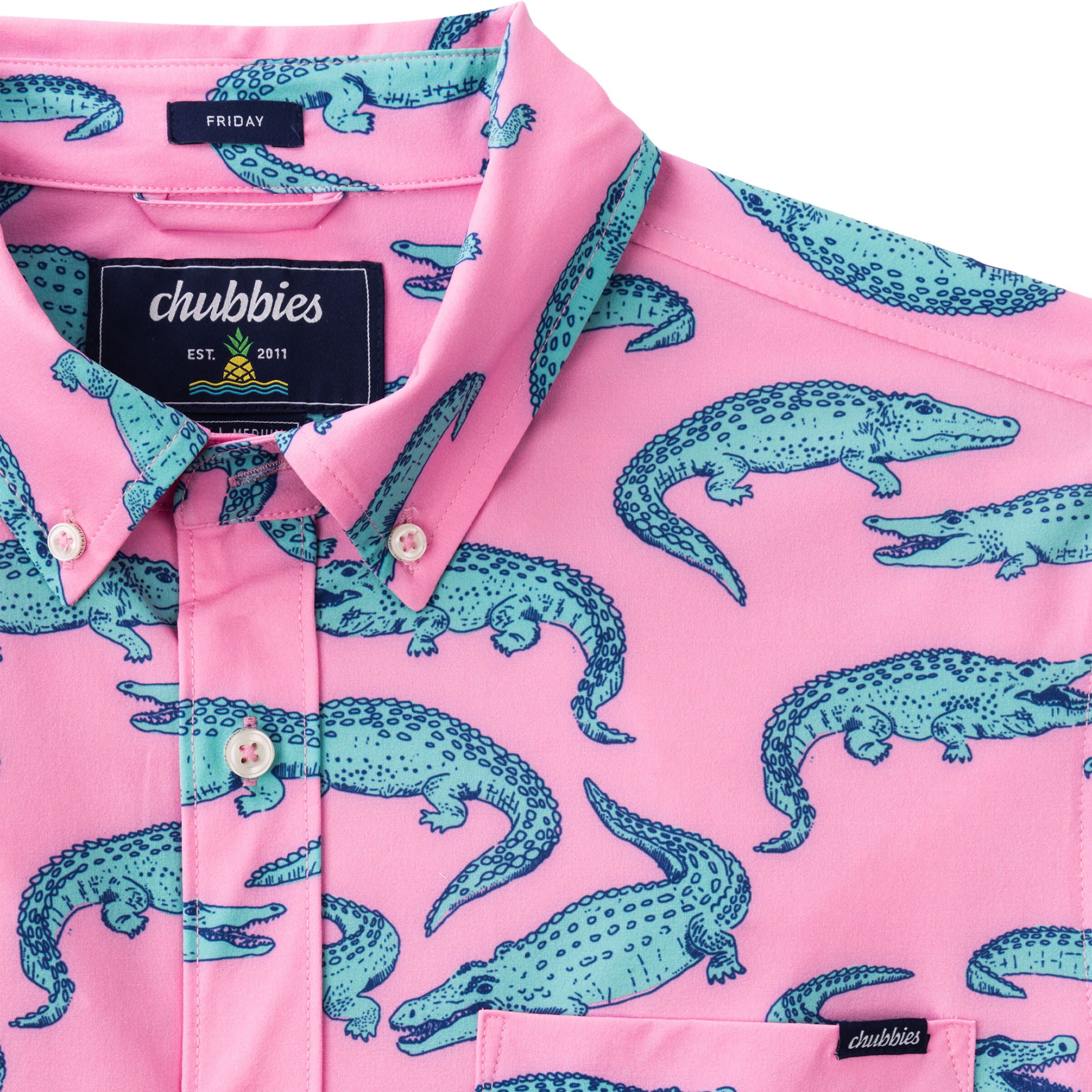 Chubbies Men's Glade Performance Friday Shirt