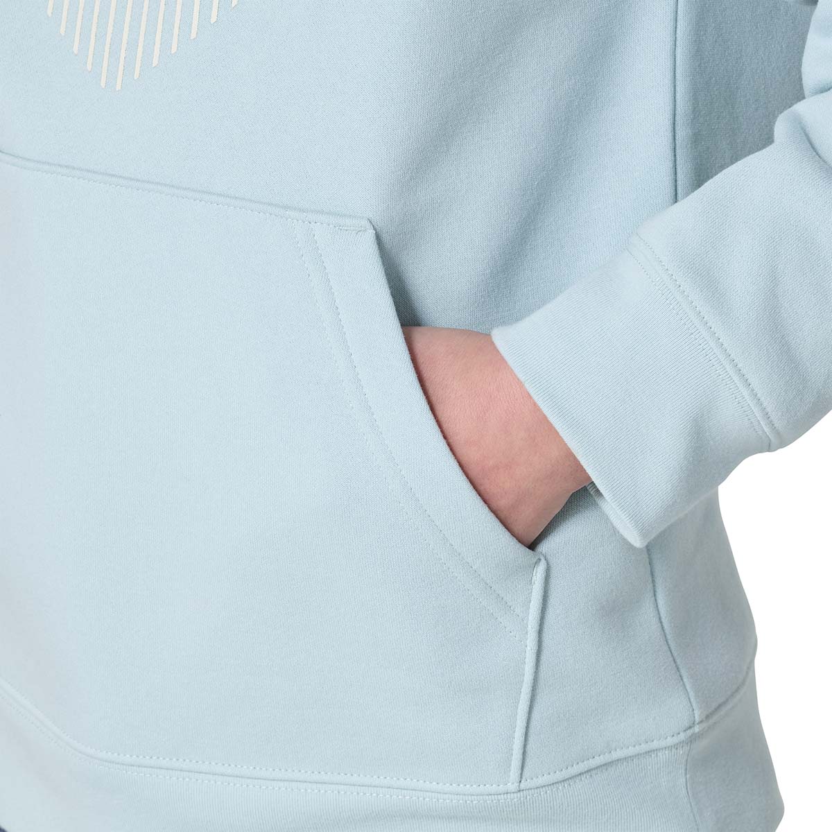 Carhartt Girl's Youth Blue Haze Long Sleeve Heart Logo Sweatshirt