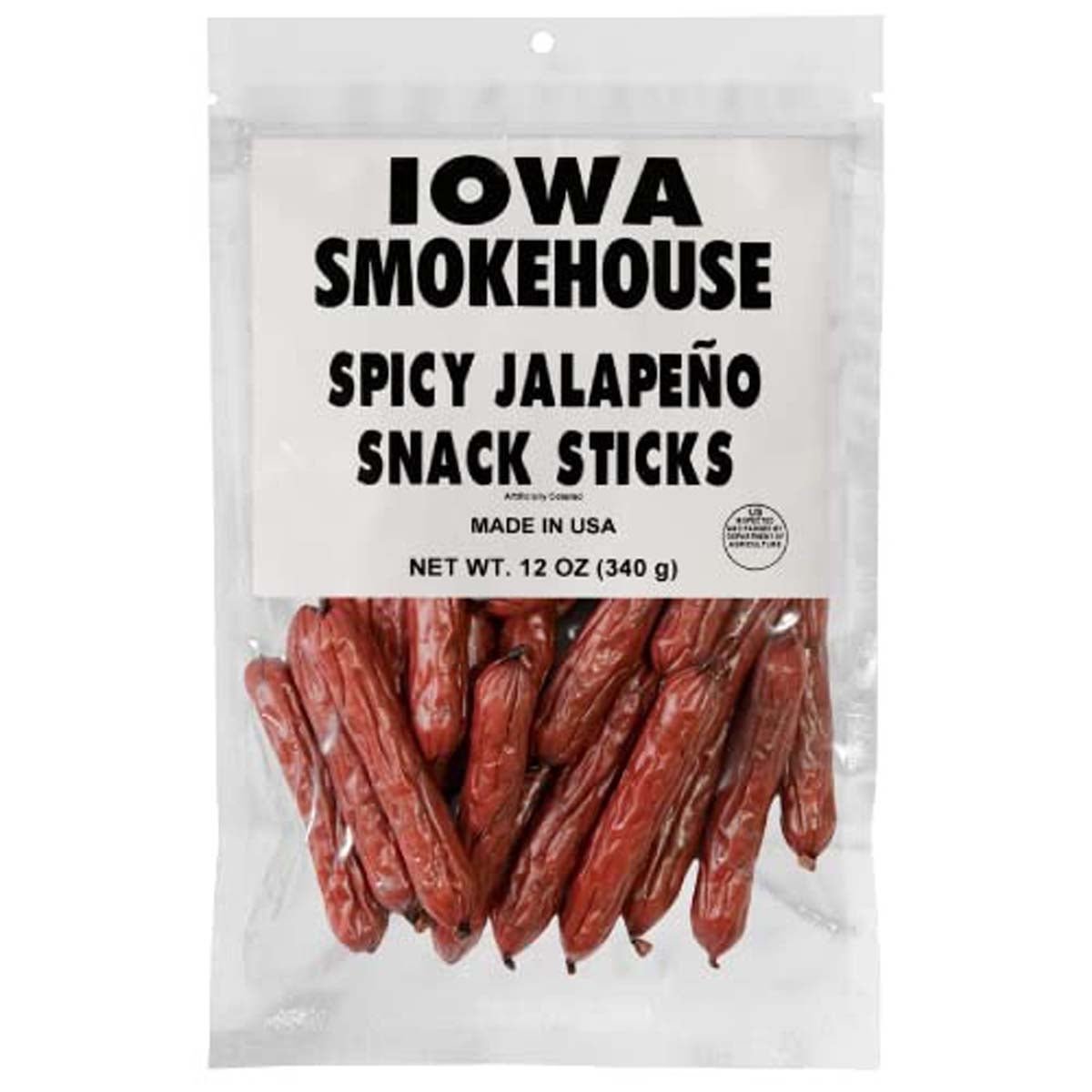 Iowa Smokehouse 12oz Jalapeno Snack Stick