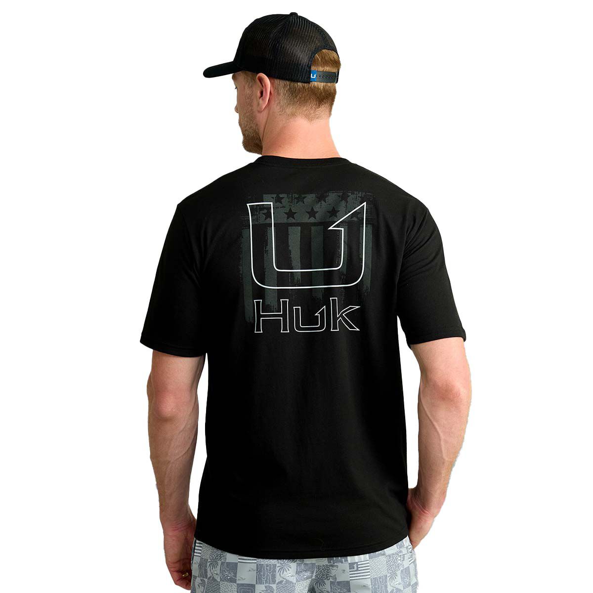 Huk Men's Short Sleeve Fishing T-Shirt