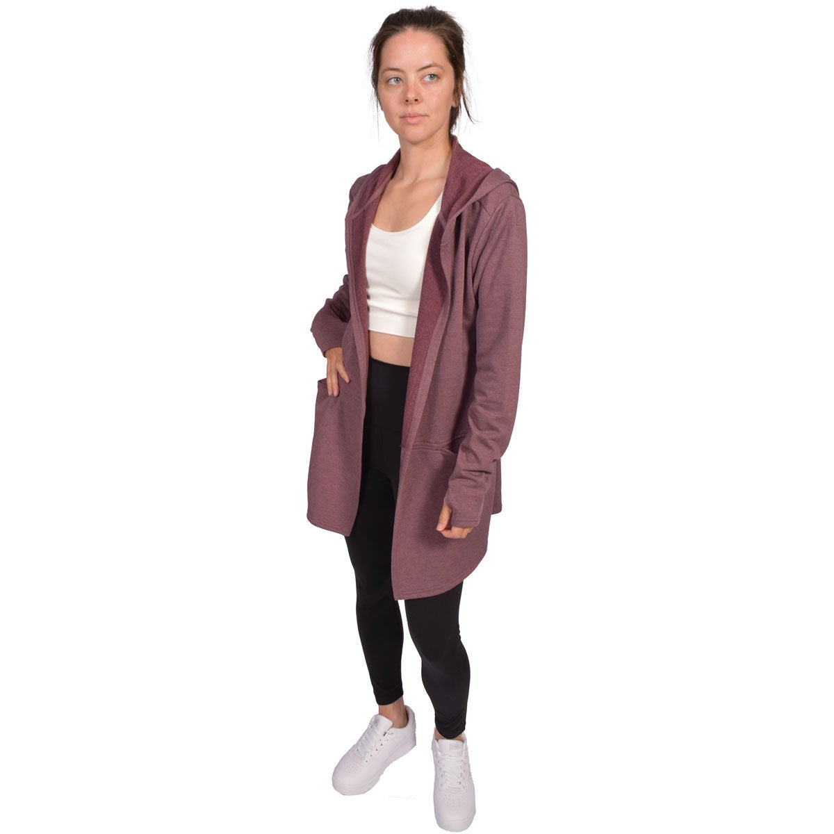 Rbx Women's Hooded Cardigan