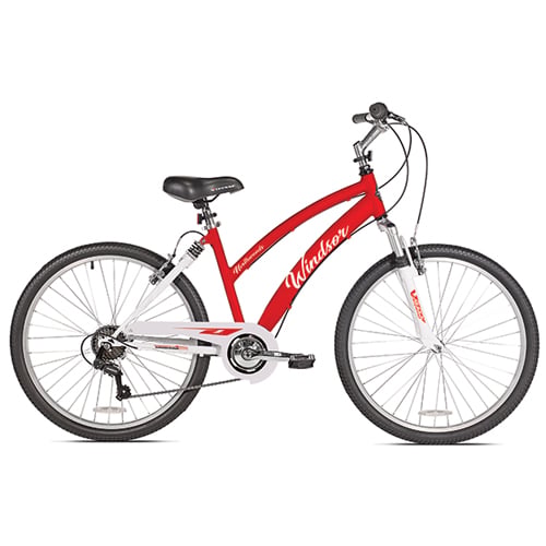 womens bicycles 26 inch Schwinn Ridge AL Women's Mountain Bike (26-Inch Wheels) Mountain bikes have simple and sophisticated mechanical disc brakes for more precise and controlled braking 26in Hyper Commute Women's Cruiser