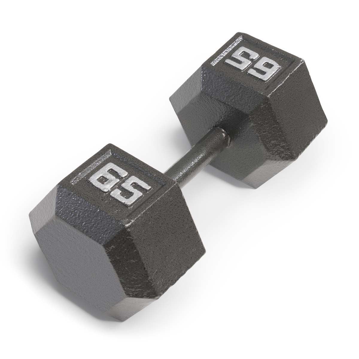 Marcy 65lb Cast Iron Hex Dumbbell