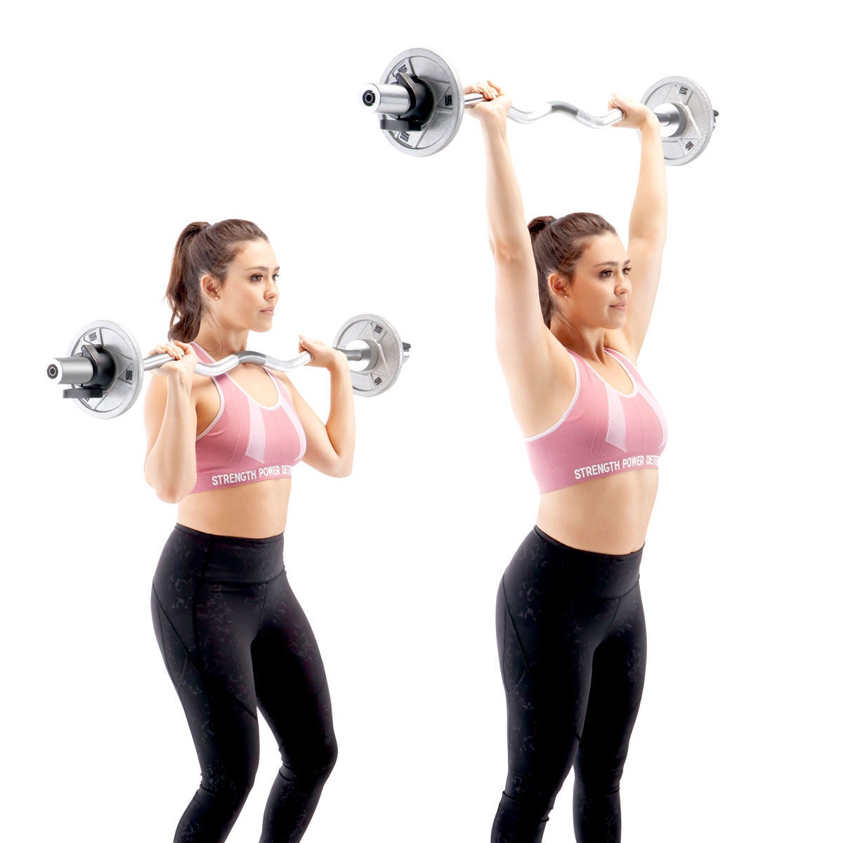 Marcy 47" Olympic Curl Weight Bar