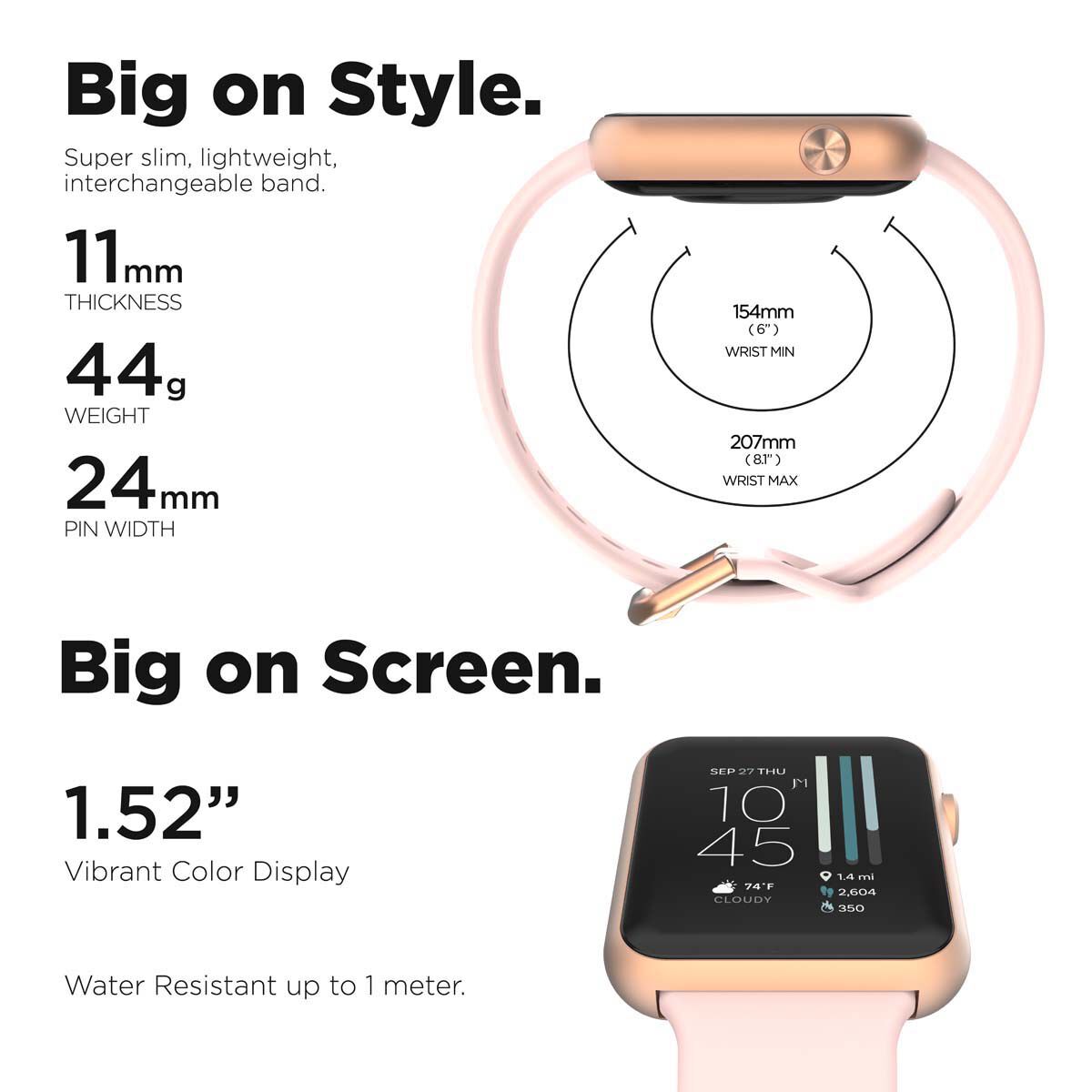 Itouch Air 4 Smartwatch Jillian Michaels 41MM