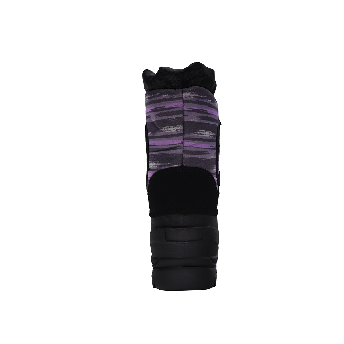 Tamarack Girls' Blizzard Black and Purple Winter Boots