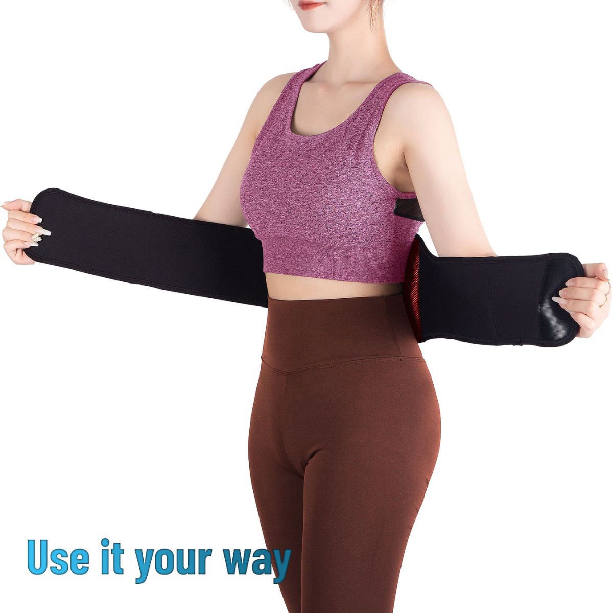 Trakk Heating Pad Wrap for Back & Stomach