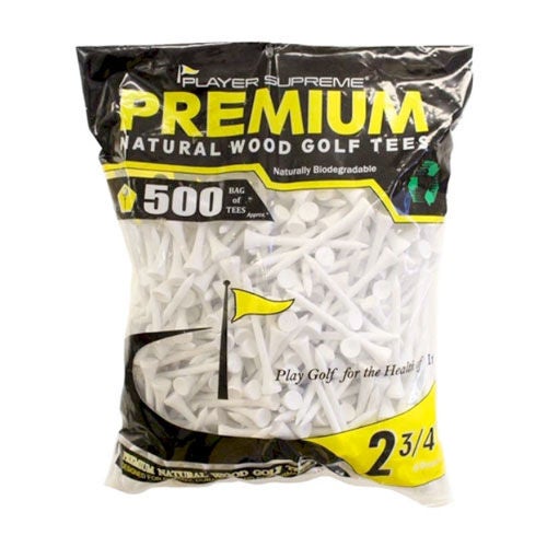 Jp Lann 2 3/4" White Golf Tees - 500 Pack