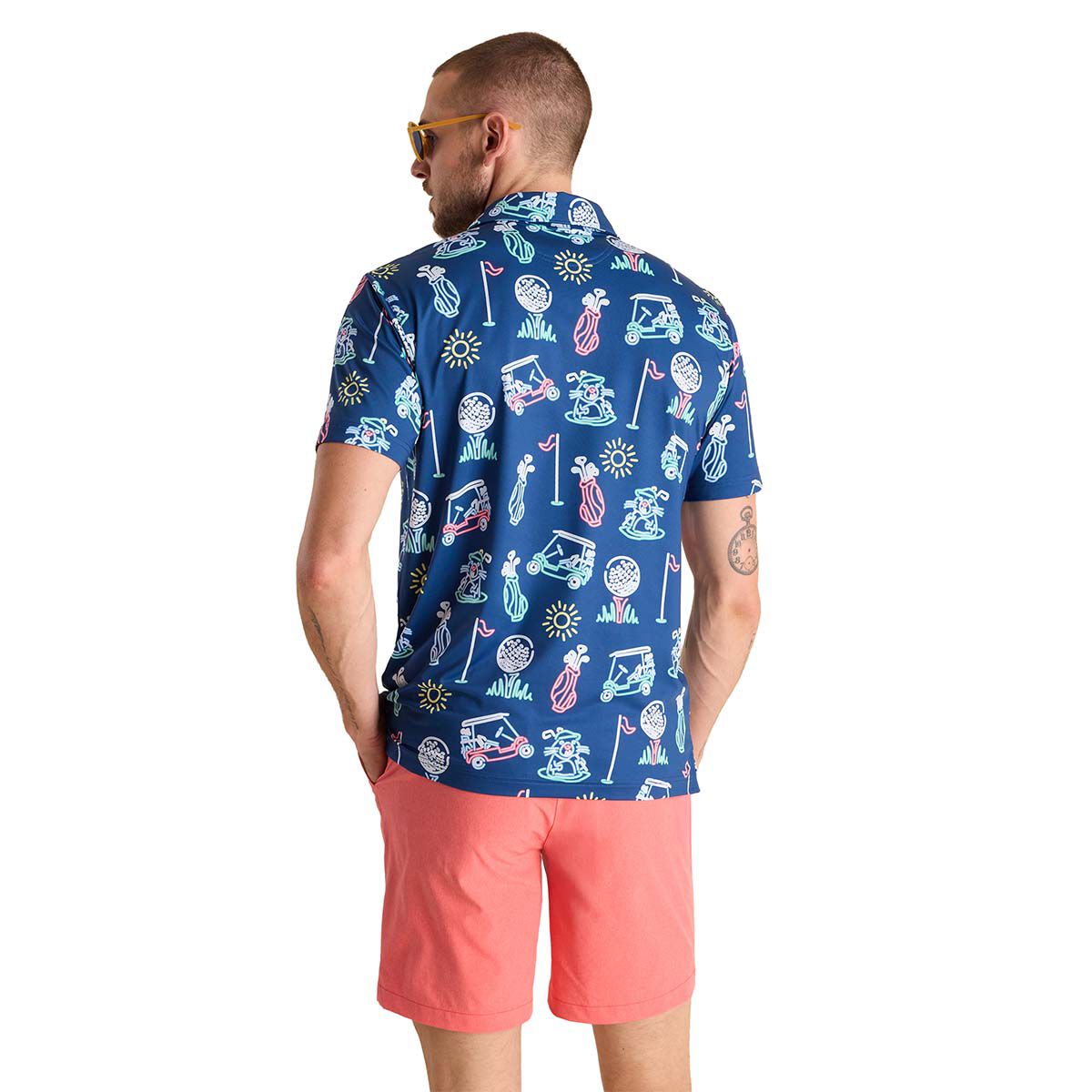 Chubbies Men's Liberty Cup Performance Polo