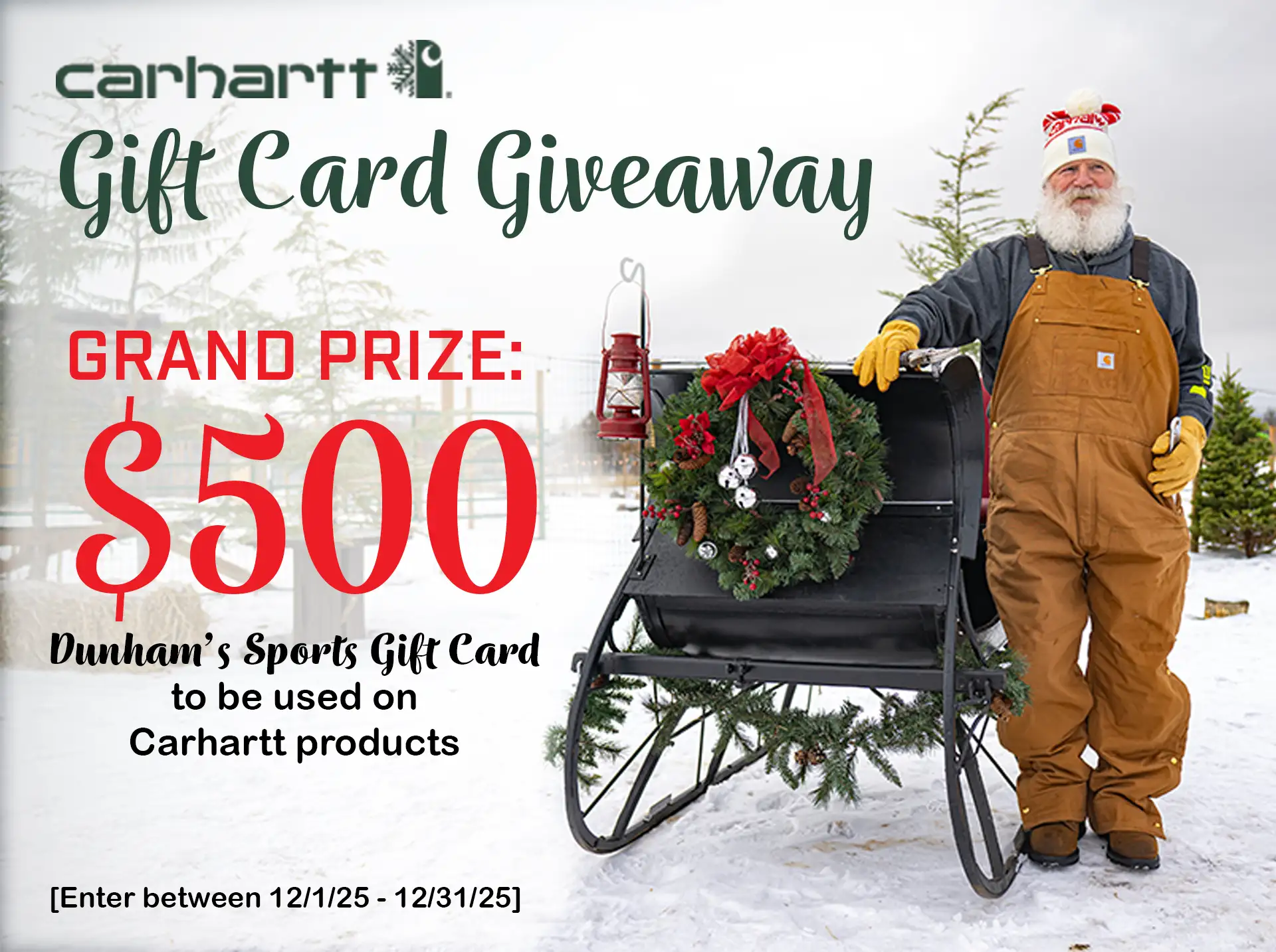 Carhartt Sweepstakes landing page banner 120125 2