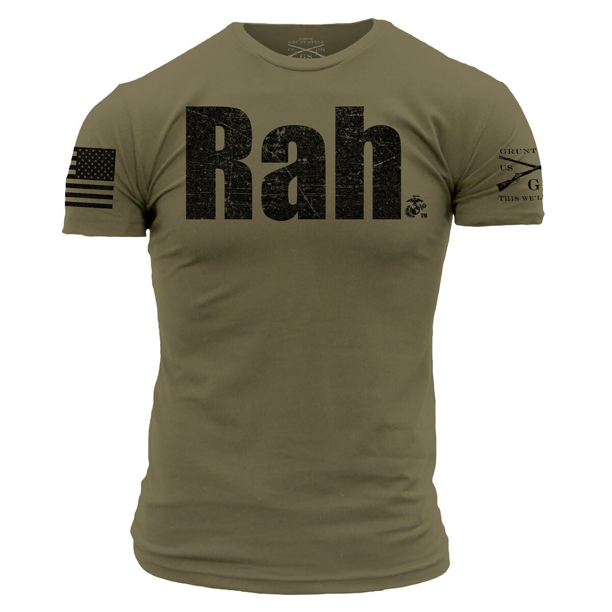 Grunt Style Men's USMC RAH Tee