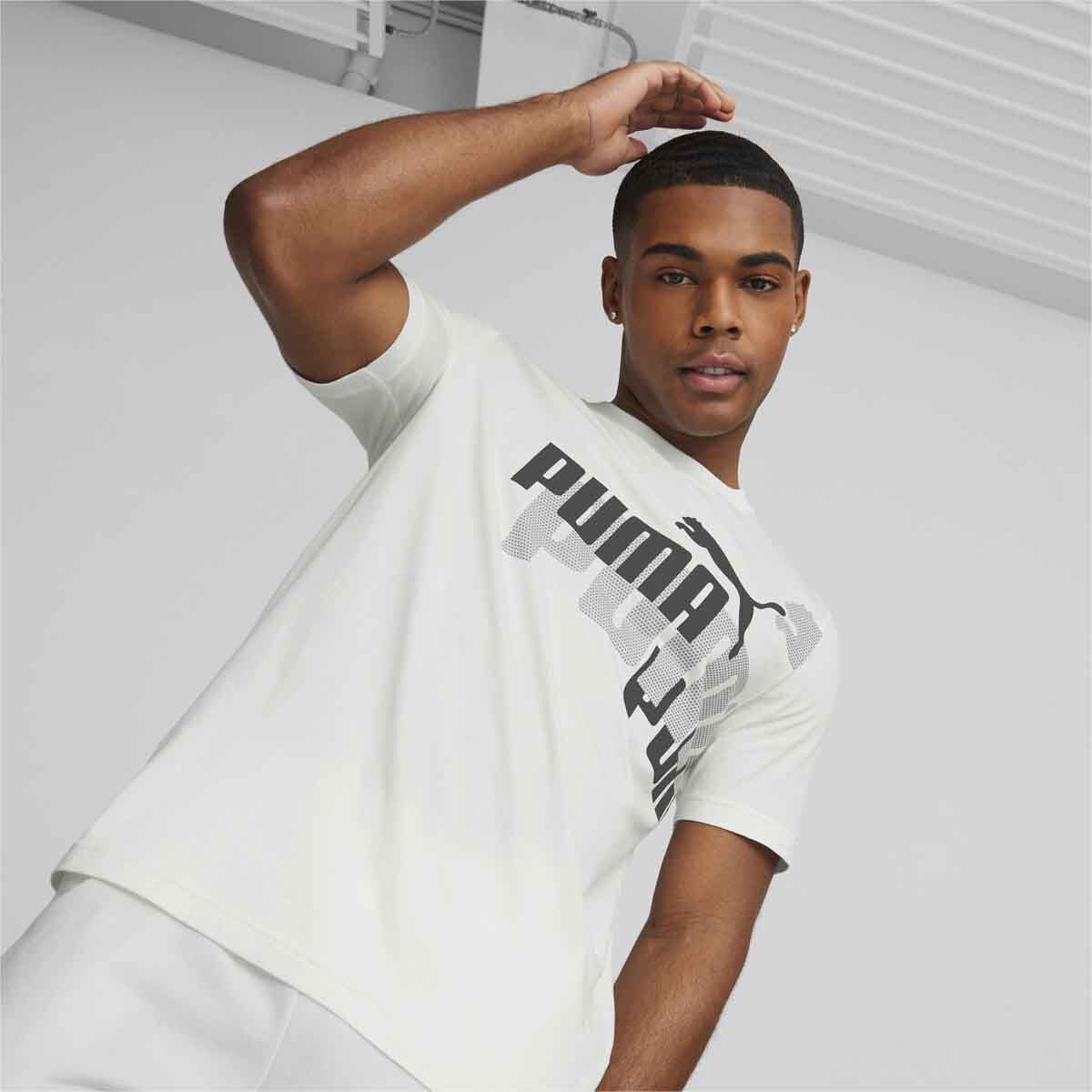 Puma Men's ESS+ Logo Power Tee