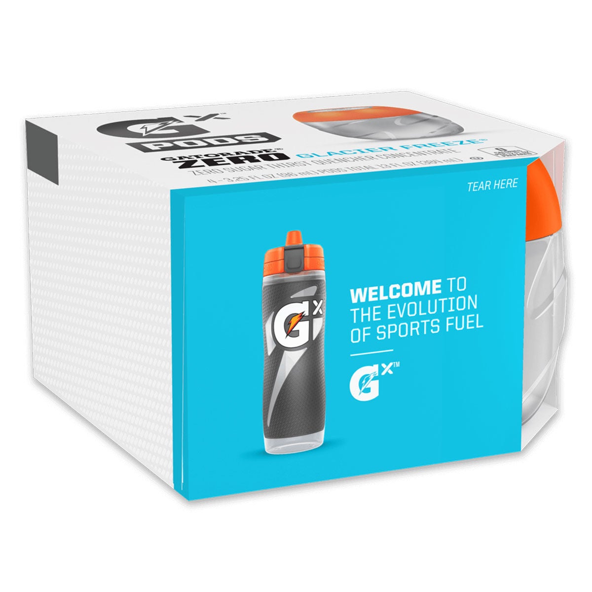 Gatorade GX Zero Glacier Freeze Pods