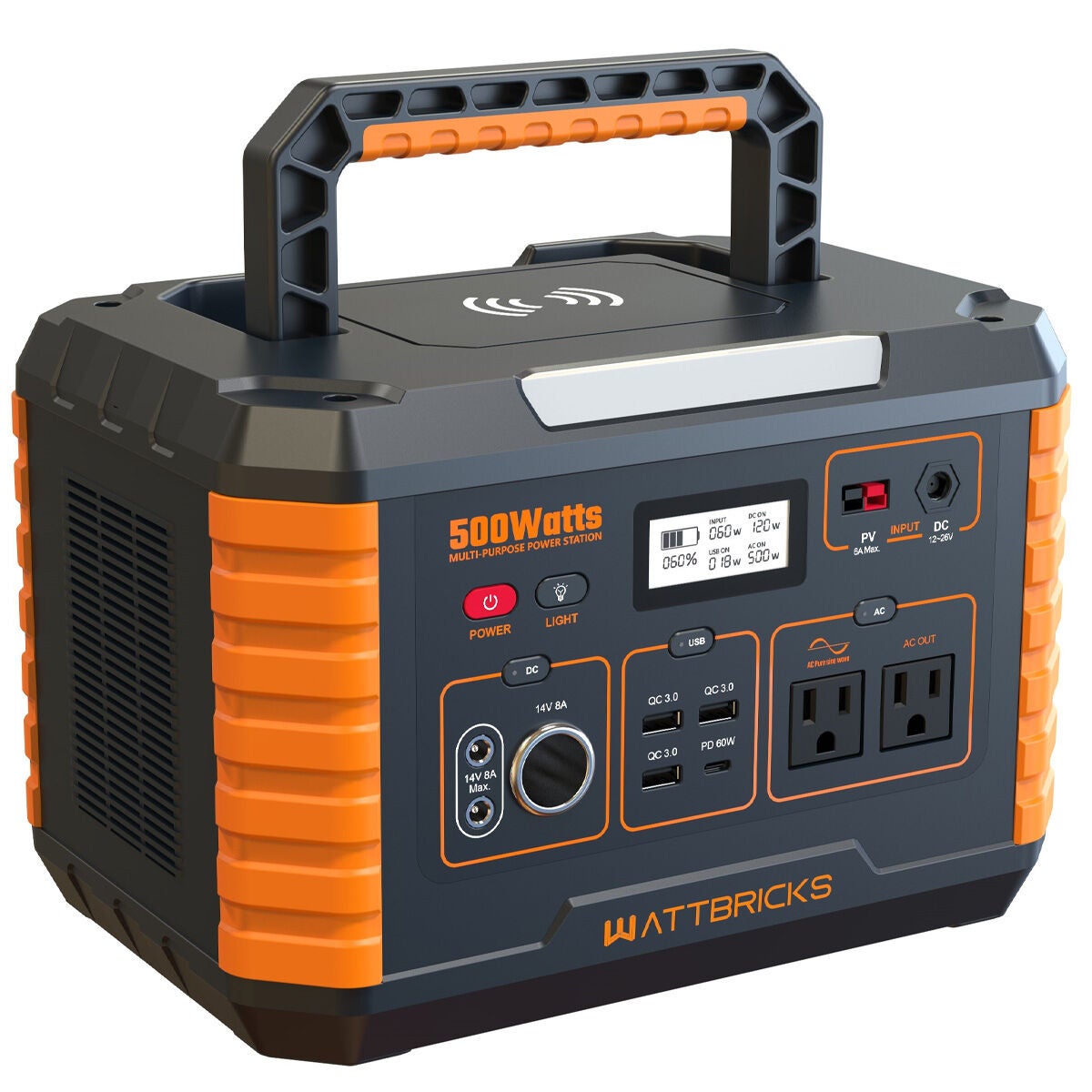 Wattbricks Ener 500W Portable Power Station