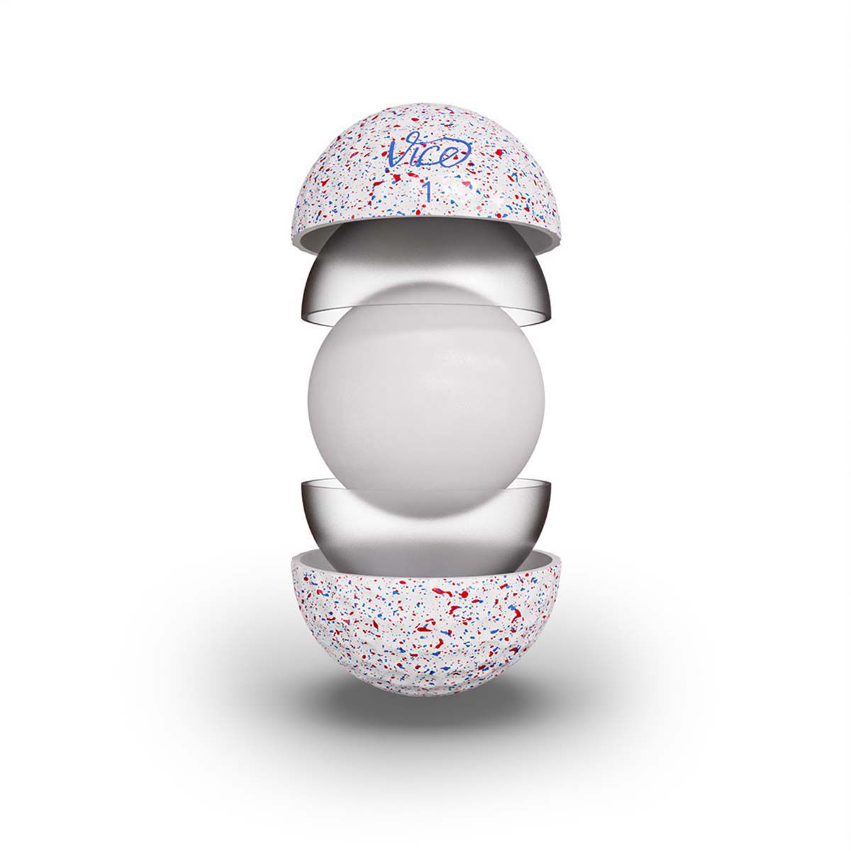 Vice Golf Vice Pro Blue/Red Drip 12 Pack Golf Balls