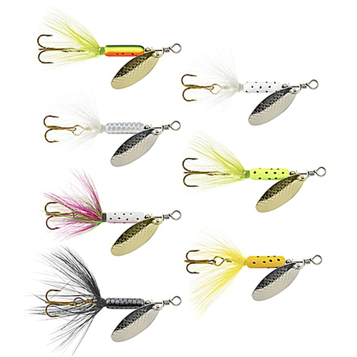Blaze 72-Piece Inline Spinner Bait Assortment