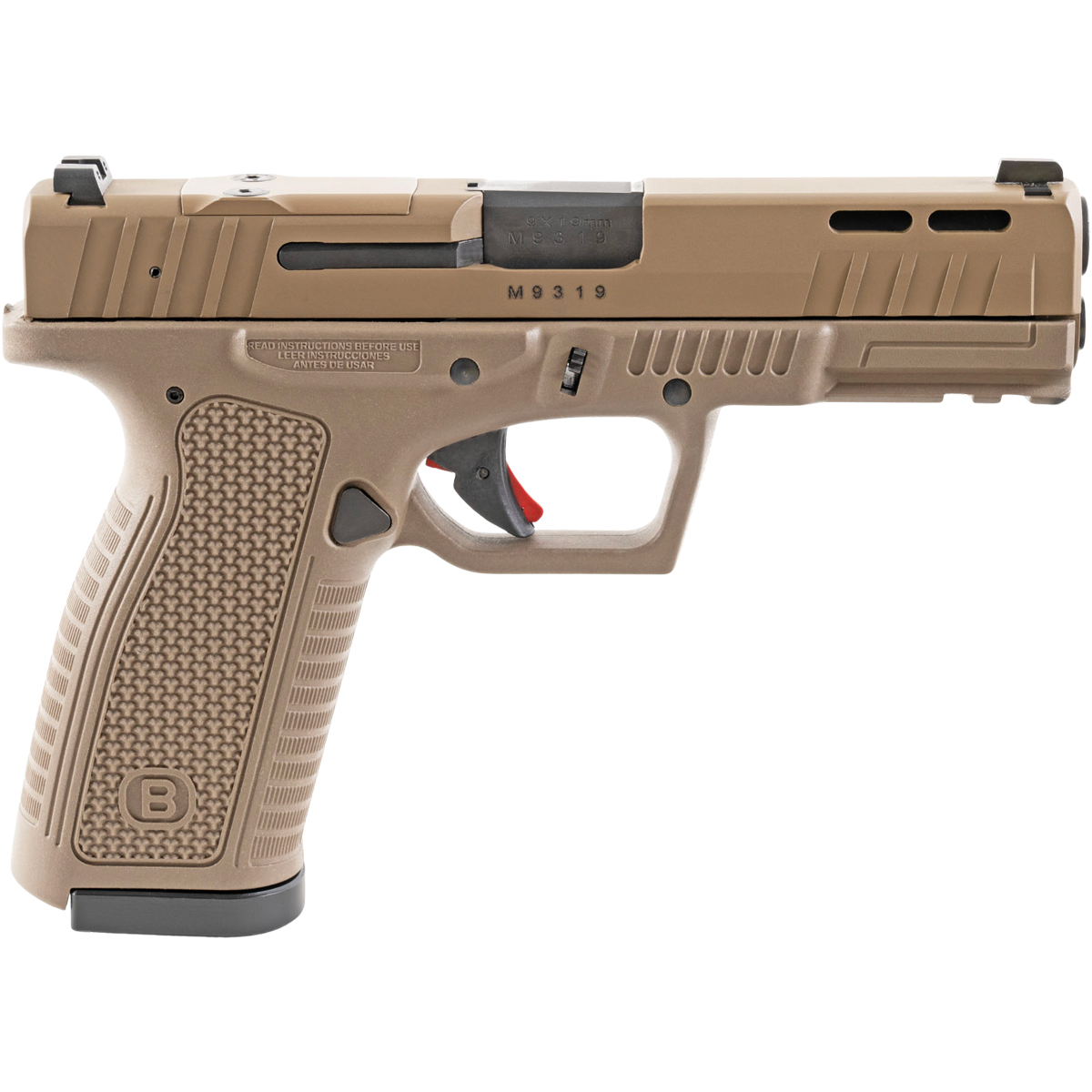 Bersa BP9 Full Size Frame 9mm Luger 17+1 4.25" Handgun